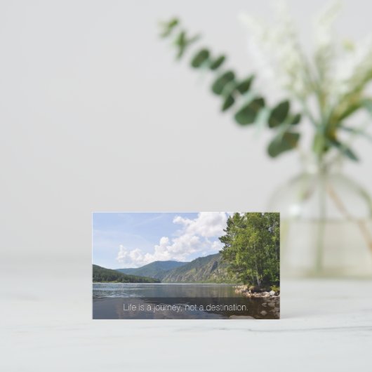 サマーレイク感動的の名刺 名刺 (スタンド正面)