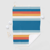 サマーレインボーストライプズ ゴルフタオル (インサイチュ)