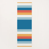 サマーレインボーストライプズ ヨガマット (裏面)