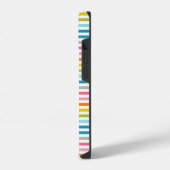 サマーレインボーストライプズ iPhoneケース (左側面)