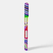 サマーレインボー、抽象的な3Dレインボーアート Case-Mate iPhoneケース (裏面 / 右)