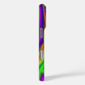 サマーレインボー、抽象的な3Dレインボーアート Case-Mate iPhoneケース (裏面 / 右)