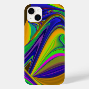 サマーレインボー、抽象的な3Dレインボーアート Case-Mate iPhone 14 PLUSケース