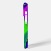 サマーレインボー、抽象的な3Dレインボーアート Case-Mate iPhoneケース (裏面 / 左)