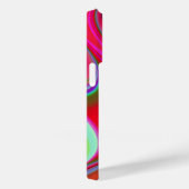 サマーレインボー、抽象的な3Dレインボーアート Case-Mate iPhoneケース (裏面 / 右)