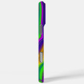 サマーレインボー、抽象的な3Dレインボーアート Case-Mate iPhoneケース (裏面 / 右)
