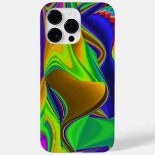 サマーレインボー、抽象的な3Dレインボーアート Case-Mate iPhone 14 PRO MAXケース