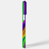 サマーレインボー、抽象的な3Dレインボーアート Case-Mate iPhoneケース (裏面 / 右)