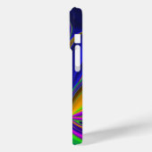 サマーレインボー、抽象的な3Dレインボーアート Case-Mate iPhoneケース (裏面 / 左)