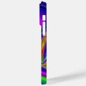 サマーレインボー、抽象的な3Dレインボーアート Case-Mate iPhoneケース (裏面 / 左)