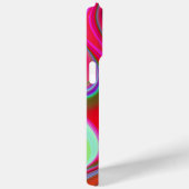 サマーレインボー、抽象芸術3Dレインボワート Case-Mate iPhoneケース (裏面 / 右)