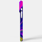 サマーレインボー、抽象芸術3Dレインボワート Case-Mate iPhoneケース (裏面 / 左)