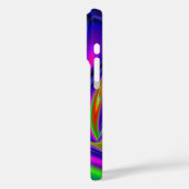 サマーレインボー、抽象芸術3Dレインボワート Case-Mate iPhoneケース (裏面 / 左)