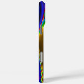 サマーレインボー、抽象芸術3Dレインボワート Case-Mate iPhoneケース (裏面 / 右)