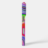 サマーレインボー、抽象芸術3Dレインボワート Case-Mate iPhoneケース (裏面 / 右)