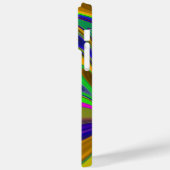 サマーレインボー、抽象芸術3Dレインボワート Case-Mate iPhoneケース (裏面 / 左)