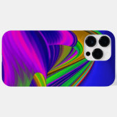 サマーレインボー、抽象芸術3Dレインボワート Case-Mate iPhoneケース (裏面 (横))