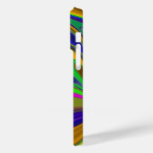 サマーレインボー、抽象芸術3Dレインボワート Case-Mate iPhoneケース (裏面 / 左)