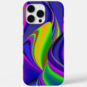 サマーレインボー、抽象芸術3Dレインボワート iPhone 16 PRO MAXケース