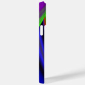 サマーレインボー、抽象芸術3Dレインボワート Case-Mate iPhoneケース (裏面 / 右)