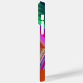 サマーレインボー、抽象芸術3Dレインボワート Case-Mate iPhoneケース (裏面 / 左)