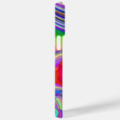 サマーレインボー、抽象芸術3Dレインボワート Case-Mate iPhoneケース (裏面 / 右)