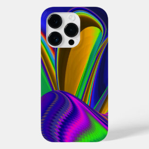 サマーレインボー、抽象芸術3Dレインボワート Case-Mate iPhone 14 PROケース