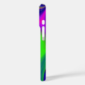サマーレインボー、抽象芸術3Dレインボワート Case-Mate iPhoneケース (裏面 / 左)