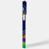 サマーレインボー、抽象芸術3Dレインボワート Case-Mate iPhoneケース (裏面 / 右)