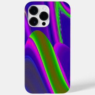 サマーレインボー、抽象芸術3Dレインボワート Case-Mate iPhone 14 PRO MAXケース