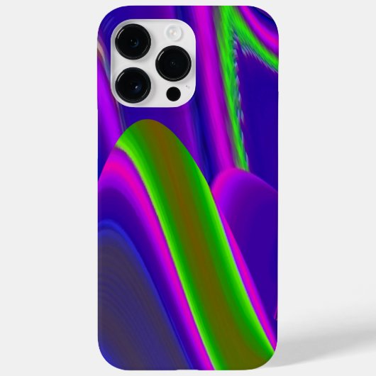 サマーレインボー、抽象芸術3Dレインボワート Case-Mate iPhoneケース (裏面)