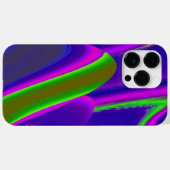 サマーレインボー、抽象芸術3Dレインボワート Case-Mate iPhoneケース (裏面 (横))