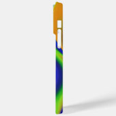 サマーレインボー、抽象芸術3Dレインボワート Case-Mate iPhoneケース (裏面 / 左)