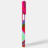 サマーレインボー、抽象芸術3Dレインボワート Case-Mate iPhoneケース (裏面 / 右)
