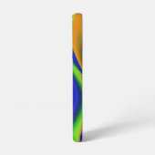 サマーレインボー、抽象芸術3Dレインボワート SAMSUNG GALAXYケース (左側面)