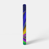 サマーレインボー、抽象芸術3Dレインボワート SAMSUNG GALAXYケース (左側面)