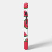 サマーレッドグリーンスイカの水の色パターン Case-Mate iPhoneケース (裏面 / 左)