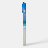 サマーレッドストロベリーマルガリタオントロピカルビーチ iPhoneケース (左側面)