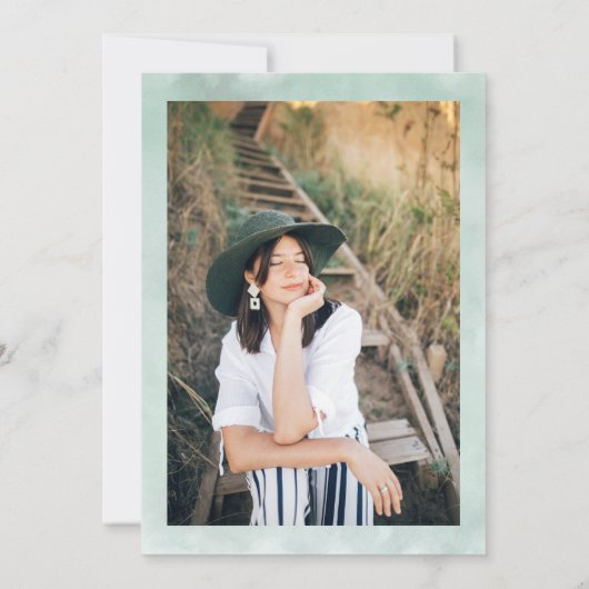 サマーレトロお洒落ガーデンパーティースウィート16 招待状