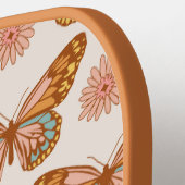 サマーレトロ蝶 |モノグラム ピックルボールラケット (左詳細)