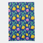 サマーレモンカラフル キッチンタオル (縦)