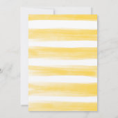 サマーレモンシトラスレモネード2nd誕生日パーティー 招待状 (裏面)