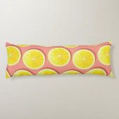 サマーレモンスライスパターン ボディピロー (裏面)