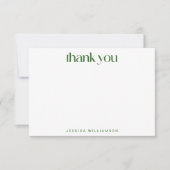 サマーレモンフルーツパターンブライダルシャワーカスタム サンキューカード (正面)