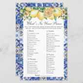 サマーレモンフローラあなたの財布のゲームの何 (正面/裏面)