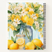 サマーレモンブロッサムジャー ノートブック (裏面)