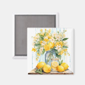 サマーレモンブロッサムジャー マグネット (正面/裏面)