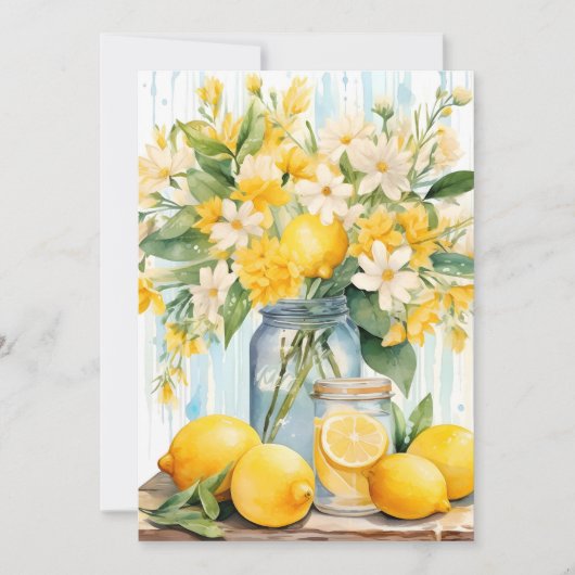 サマーレモンブロッサムジャー 案内状 (正面)