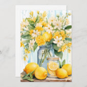 サマーレモンブロッサムジャー 案内状 (正面/裏面)