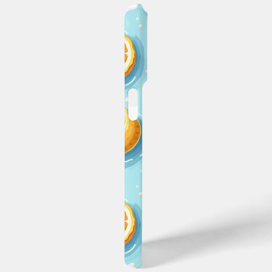 サマーレモンiPHONE 15 PRO MAXケース Case-Mate iPhoneケース (裏面 / 右)